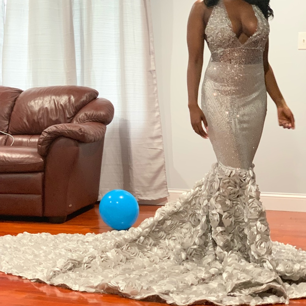 Selling the prom dress/ wedding dress.